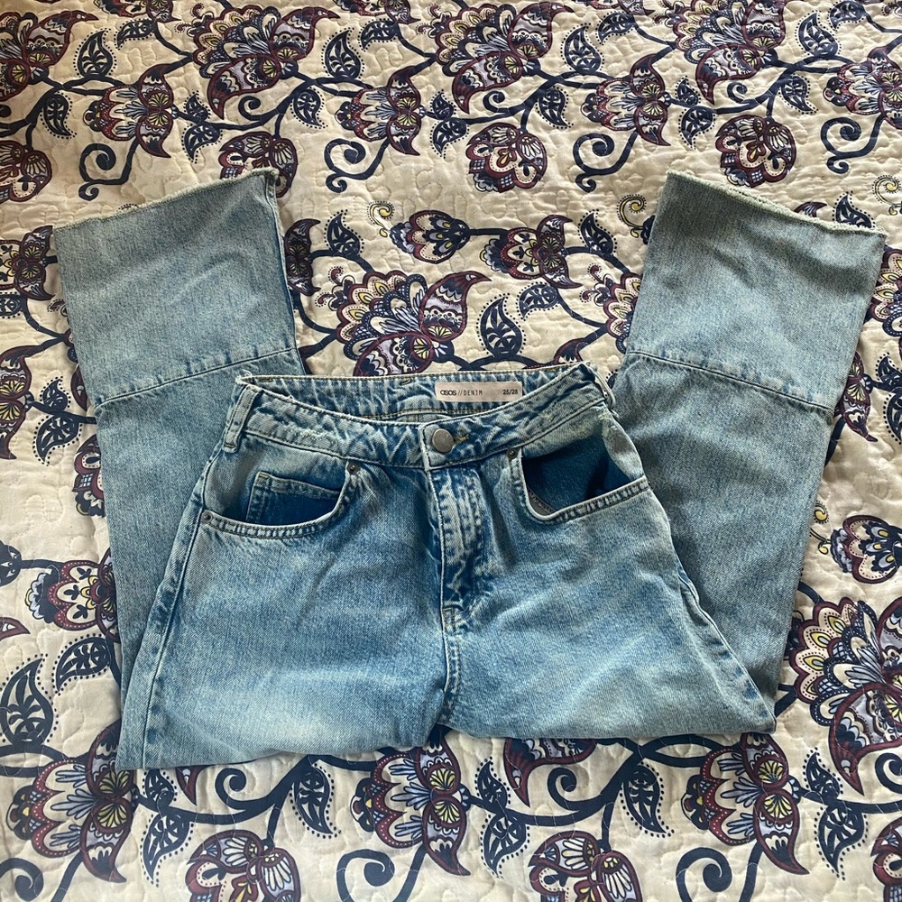 ASOS || cropped flare jeans